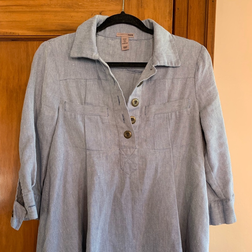 Quarter length sleeve poncho shirt
